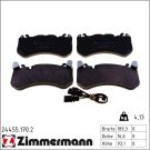 Zimmermann Bremsbelagsatz, Scheibenbremse 24455.170.2