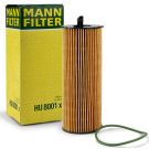 MANN-FILTER HU 8001 x Ölfilter mit Dichtung, Filtereinsatz MANN-FILTER HU 8001 x Ölfilter mit Dichtung, Filtereinsatz