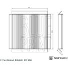Blue Print Filter, Innenraumluft ADBP250072