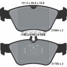 Bremsbelagsatz, Scheibenbremse 2166404 Bremsbelagsatz, Scheibenbremse 2166404
