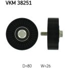 SKF Umlenk-/Führungsrolle, Keilrippenriemen VKM 38251