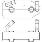 Mahle Ölkühler, Automatikgetriebe BEHR CLC 178 000S