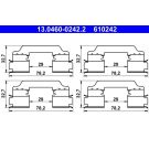ATE Zubehörsatz, Scheibenbremsbelag 13.0460-0242.2