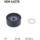 SKF Spannrolle, Keilrippenriemen VKM 64078