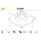 Bremsscheibe 672927