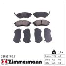 Zimmermann Bremsbelagsatz, Scheibenbremse 23865.180.1