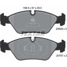 Bremsbelagsatz, Scheibenbremse 2062902 Bremsbelagsatz, Scheibenbremse 2062902