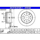 Bremsscheibe 24.0116-0125.1