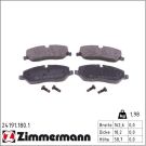 Zimmermann Bremsbelagsatz, Scheibenbremse 24191.180.1