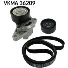 Keilrippenriemensatz VKMA 36209 Keilrippenriemensatz VKMA 36209