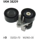 SKF Spannrolle, Keilrippenriemen VKM 38209