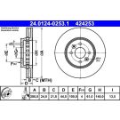 Bremsscheibe 24.0124-0253.1