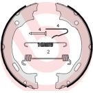 Brembo Bremsbackensatz, Feststellbremse ESSENTIAL LINE S 50 515