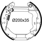 Valeo Bremsbackensatz 554958