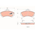 TRW Bremsbelagsatz, Scheibenbremse COTEC GDB1317