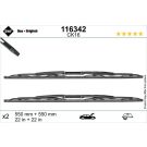 SWF Wischblatt Scheibenwischer DAS ORIGINAL SET 116342
