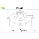 Bremsscheibe 673387