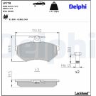 Bremsbelagsatz, Scheibenbremse LP778 Bremsbelagsatz, Scheibenbremse LP778