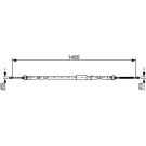 BOSCH Seilzug, Feststellbremse 1 987 482 637