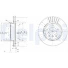 Bremsscheibe BG3527C Bremsscheibe BG3527C