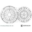 Kupplungssatz ADBP300249 Kupplungssatz ADBP300249