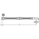 Metzger Bremsschlauch 4111037