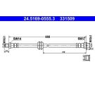 Bremsschlauch 24.5169-0555.3 Bremsschlauch 24.5169-0555.3