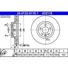 Bremsscheibe 24.0132-0116.1