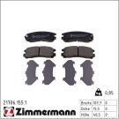 Zimmermann Bremsbelagsatz, Scheibenbremse 21706.155.1