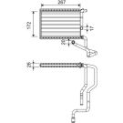 Valeo Wärmetauscher, Innenraumheizung 811579