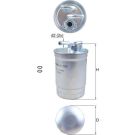 Kraftstofffilter KL 554D