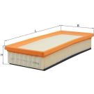Knecht Luftfilter LX 1026
