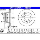 Bremsscheibe 24.0122-0161.1