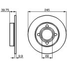 BOSCH Bremsscheibe 0 986 478 216