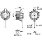 Mahle Innenraumgebläse BEHR Premium Line AB 278 000P