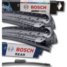 Scheibenwischer BOSCH Aerotwin für GOLF VIII A863S + A252H Vorne und Hinten (3 397 007 863 + 3 397 016 826)