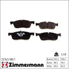 Zimmermann Bremsbelagsatz, Scheibenbremse 22145.180.1