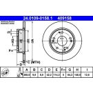 Bremsscheibe 24.0109-0158.1
