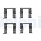 Delphi Zubehörsatz, Scheibenbremsbelag LX0420