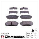 Zimmermann Bremsbelagsatz, Scheibenbremse 24653.175.1