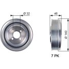 Gates Riemenscheibe, Kurbelwelle DriveAlign™ TVD1078
