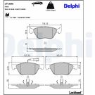 Bremsbelagsatz, Scheibenbremse LP1686 Bremsbelagsatz, Scheibenbremse LP1686