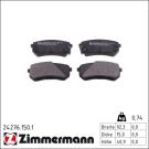 Zimmermann Bremsbelagsatz, Scheibenbremse 24276.150.1