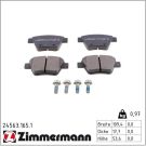 Zimmermann Bremsbelagsatz, Scheibenbremse 24563.165.1