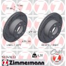 Zimmermann Bremsscheibe BLACK Z 150.3496.53 Zimmermann Bremsscheibe BLACK Z 150.3496.53
