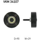 SKF Umlenk-/Führungsrolle, Keilrippenriemen VKM 34107