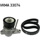 SKF Keilrippenriemensatz VKMA 33074