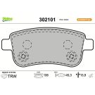 Valeo Bremsbelagsatz, Scheibenbremse ESSENTIAL 302101