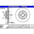 Bremsscheibe 24.0123-0122.1