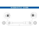 Bremsschlauch 24.5204-0173.3 Bremsschlauch 24.5204-0173.3